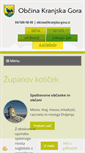 Mobile Screenshot of obcina.kranjska-gora.si